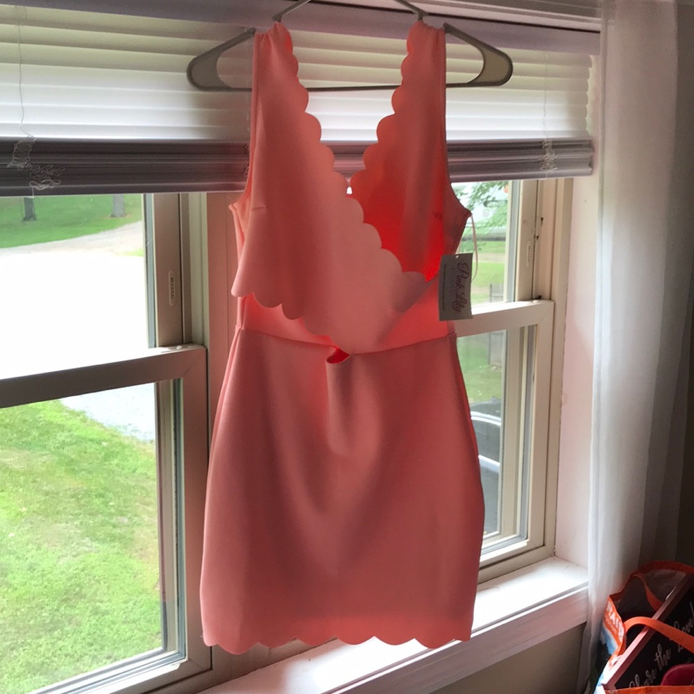Scalloped dress